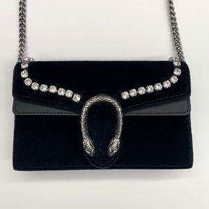 Gucci Dionysus Super Mini Rhinestone Chain Purse